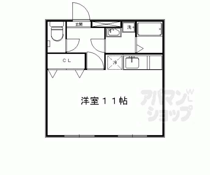 【メゾン・ド・ラ・ローズ】間取