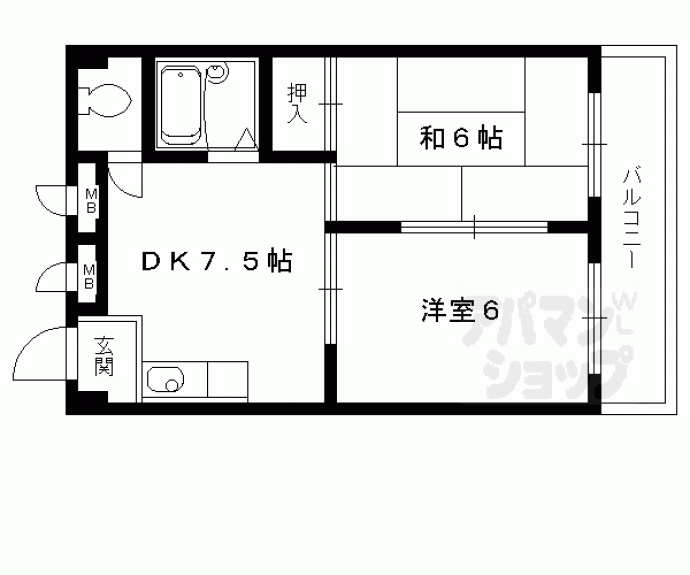 【カーサオドイ】間取