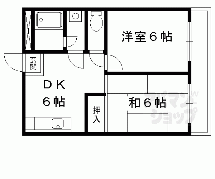 【ハイツ吉田】間取