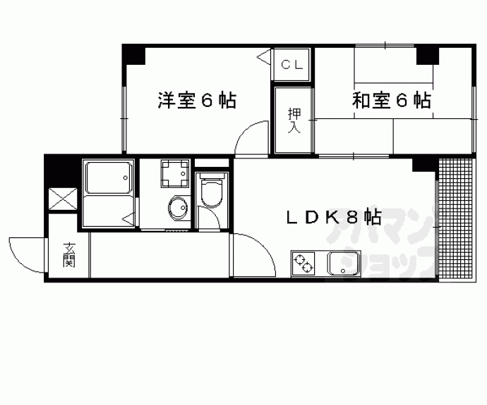 【リージェンシーコート平野】間取