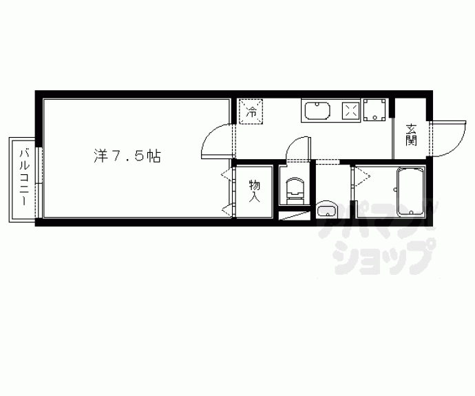 【エランピタール北山】間取