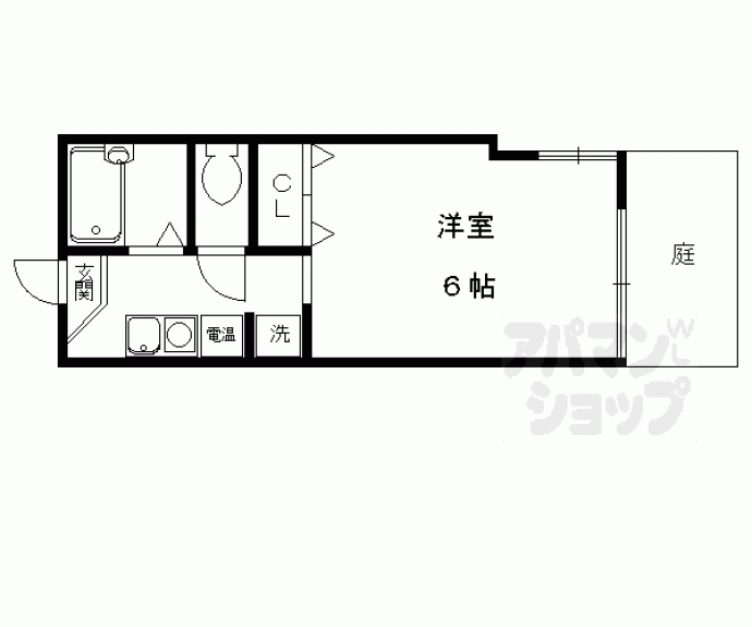 【北山グランブルーハイツ】間取