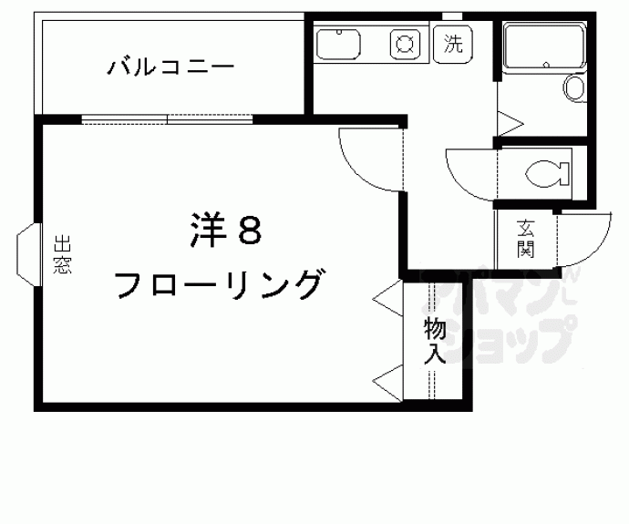 【西賀茂ウスイハウス】間取