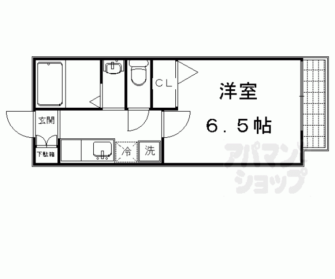 【グランシード北大路】間取