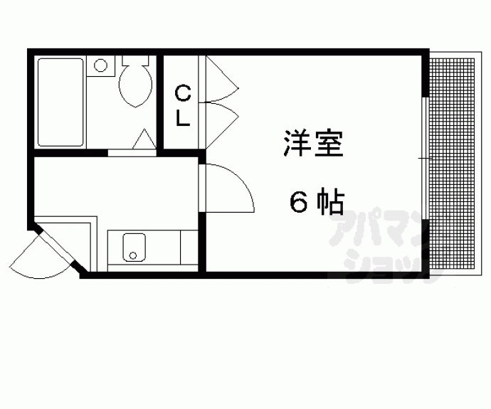 【フレッシュ柏野】間取