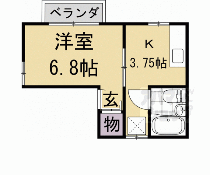 【堀井ハイツ】間取