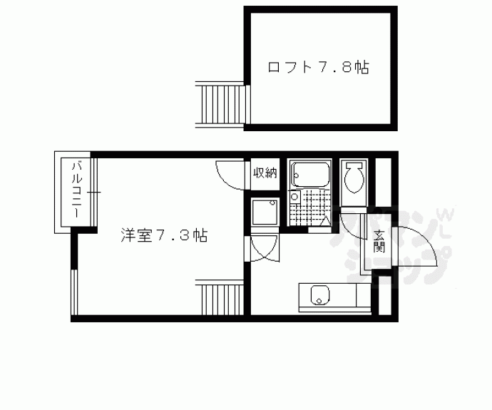 【エレガンスコート北山】間取