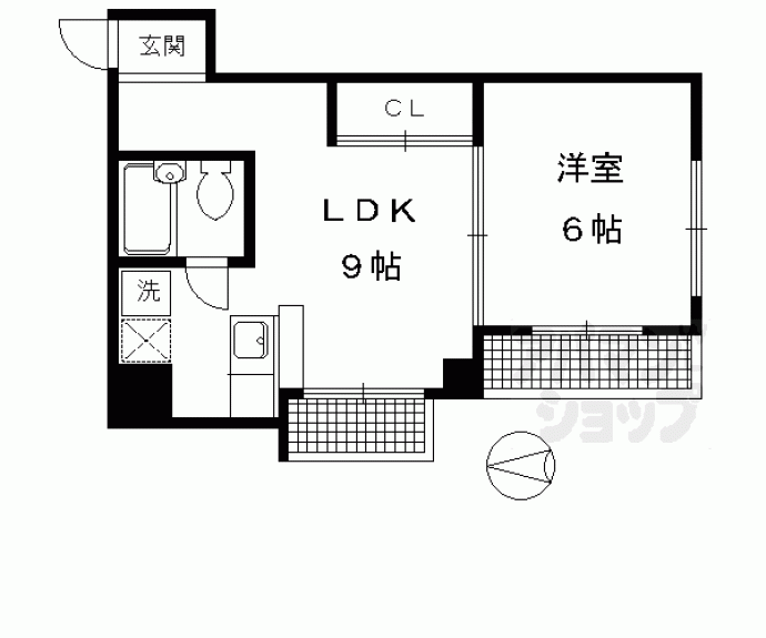 【フレーヴァー北山】間取