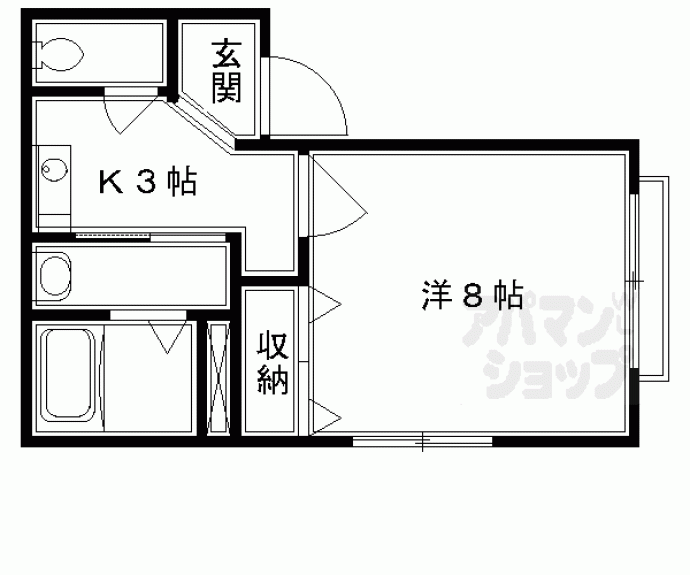 【エトワール紫竹】間取