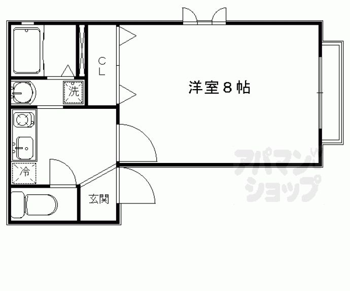 【エトワール紫竹】間取