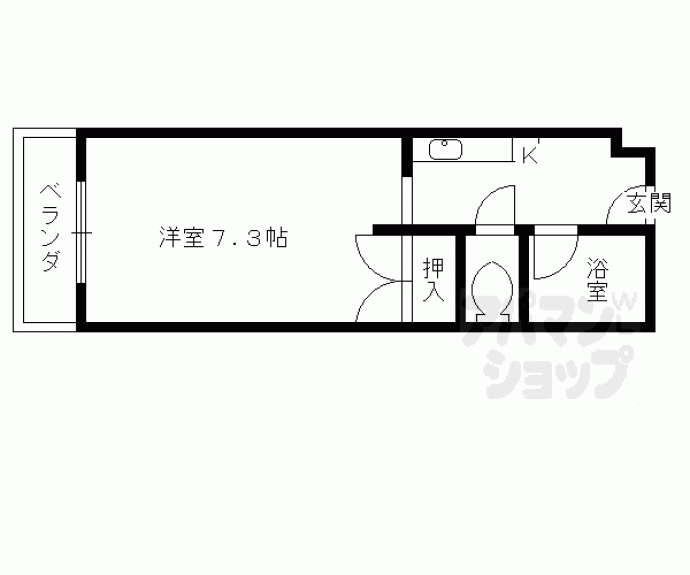 【ＥＣＯＬＥ天神森】間取