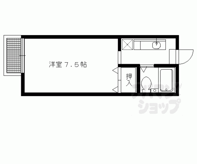 【セジュール上賀茂】間取