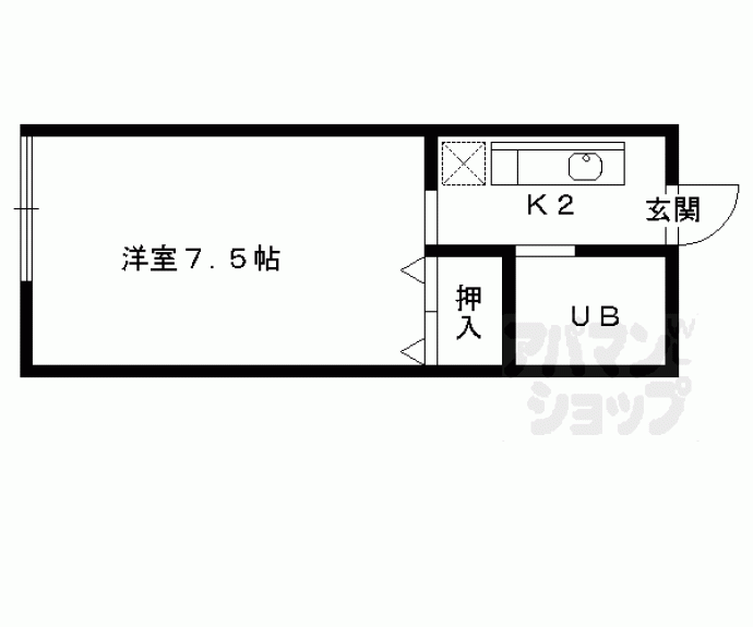 【セジュール上賀茂】間取