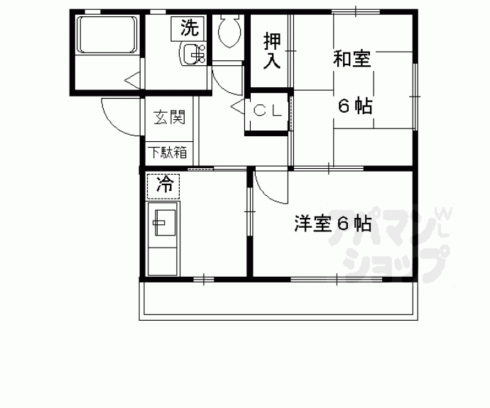 【ヴェルジェ北山】間取