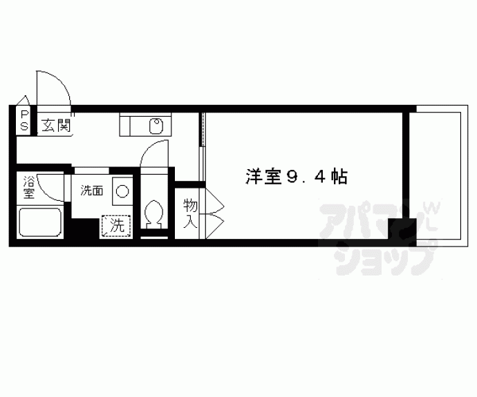 【ルピナス北山】間取