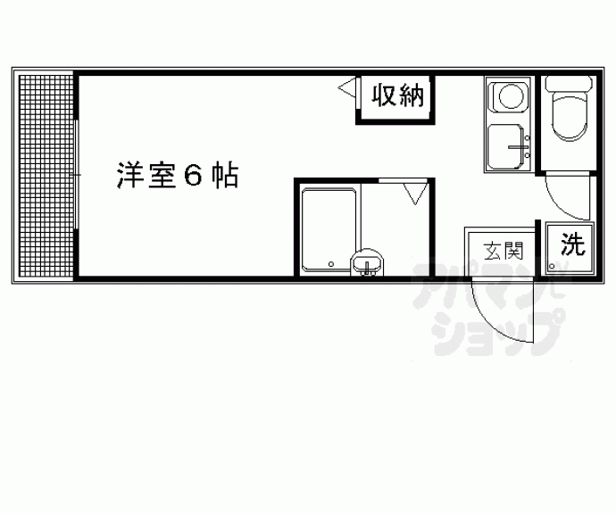 【エスカール北大路】間取