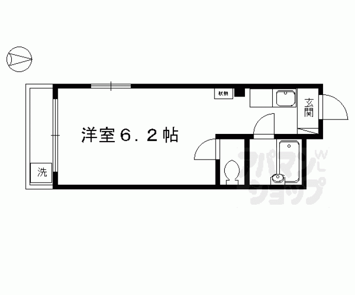 【田中マンション】間取