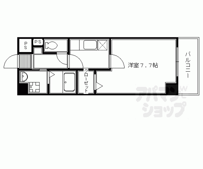 【エクセレントビューかも川】間取