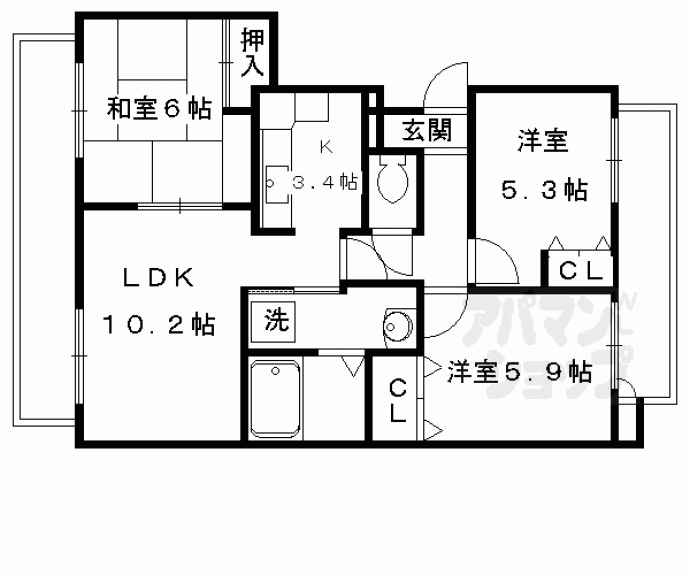 【ワイズコート】間取