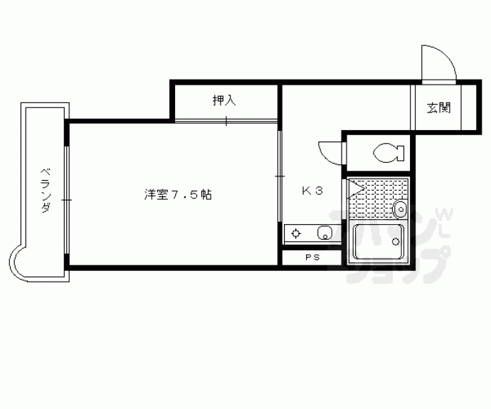 【ミヤギマンション】間取