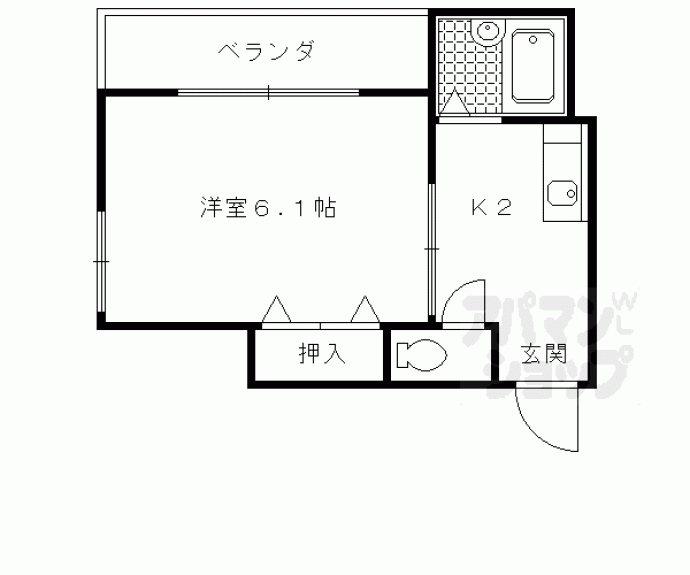 【エルミタージュ】間取