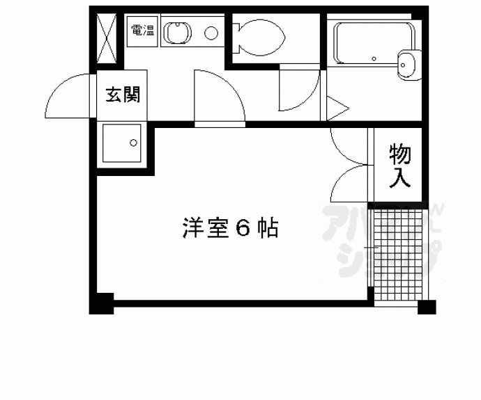 【パルティール藤】間取