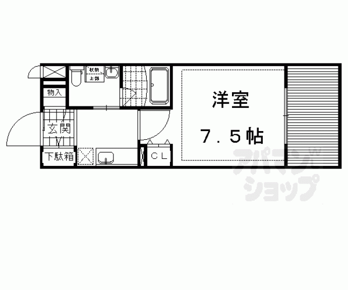 【ヴィヴィ紫野】間取