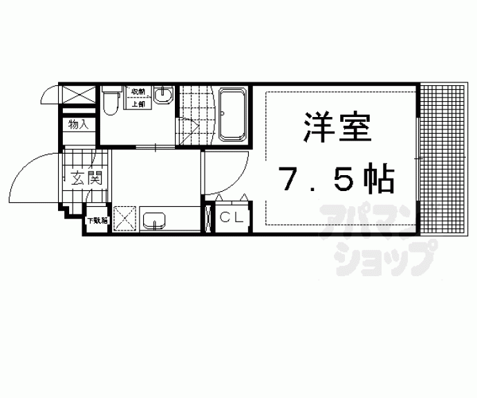 【ヴィヴィ紫野】間取