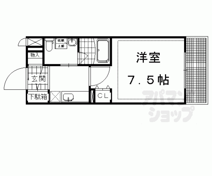 【ヴィヴィ紫野】間取