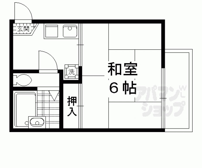 【奥村ハイツ】間取