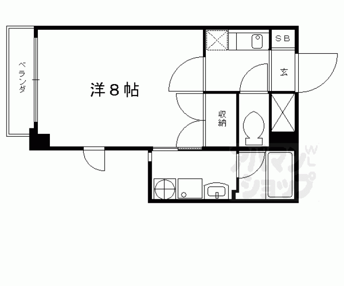 【ピュア衣笠】間取