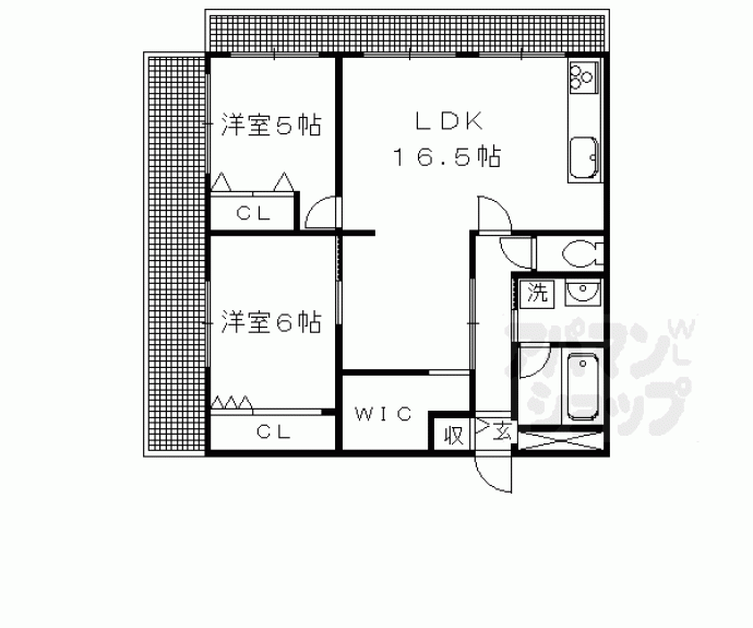 【パレ・デュ・カメリア】間取