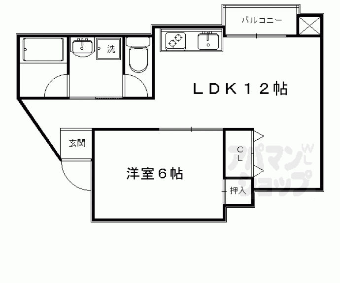 【リアライズ衣笠】間取