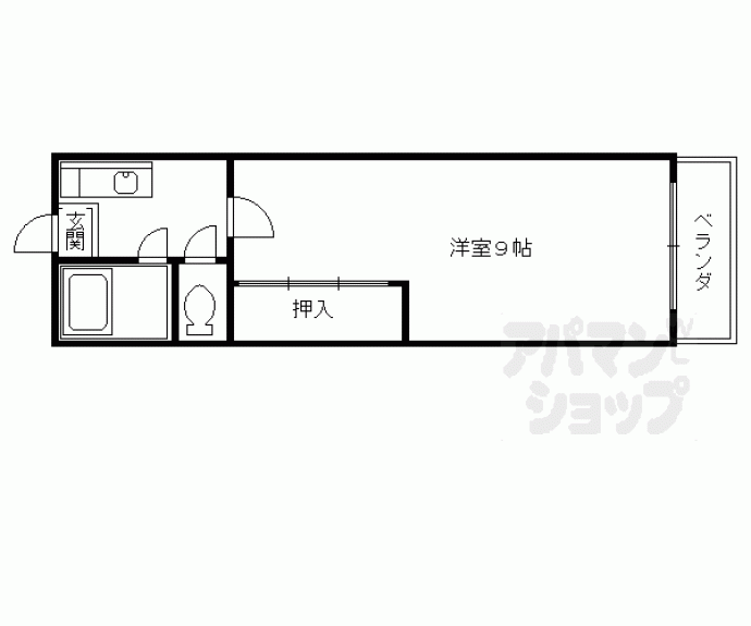 【幸楽ハイツ】間取