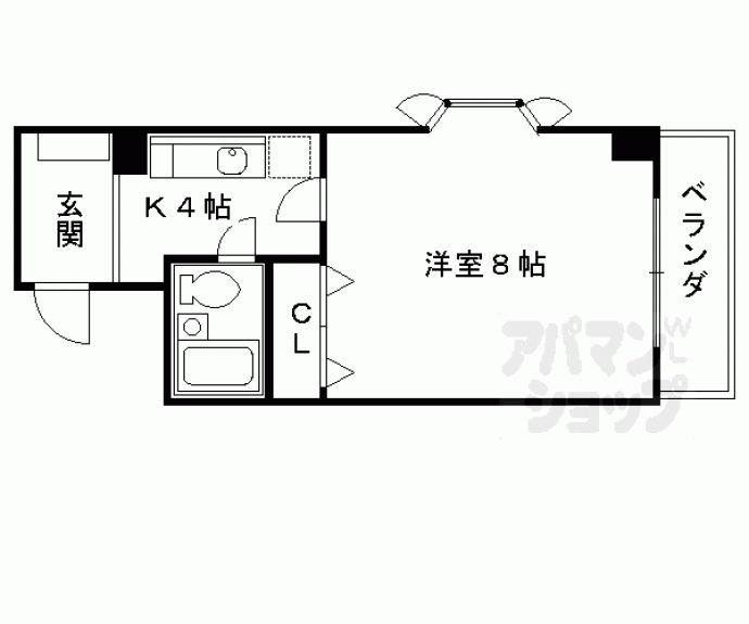 【レコルト若林】間取