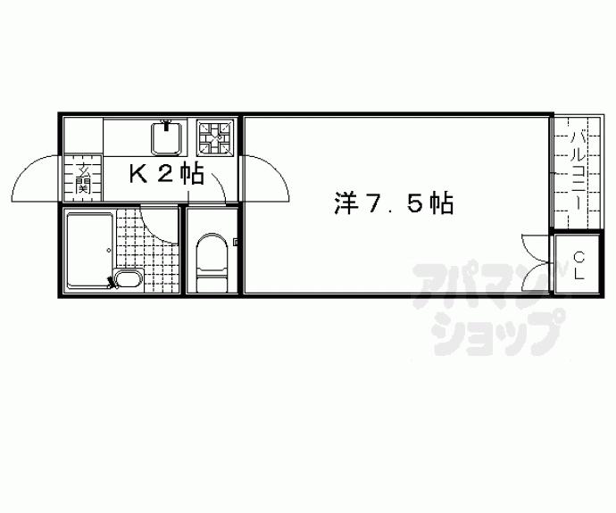 【ヴィラ椿】間取