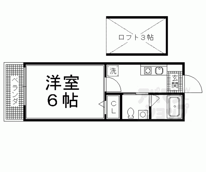 【ホワイエ泉堂町】間取