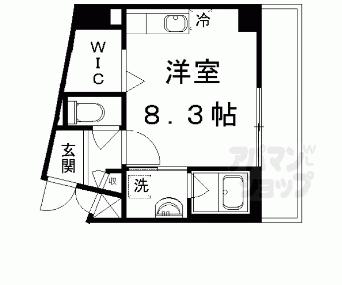 【京都紙屋川Ｍ】間取