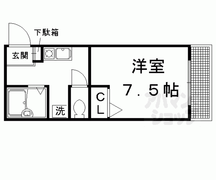 【メゾン・ド・プレパント】間取