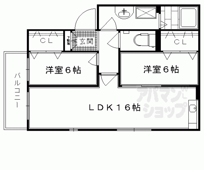 【サードニックス今原】間取