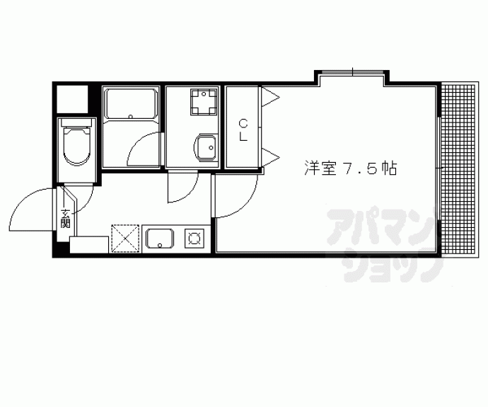 【フォレスト北山】間取