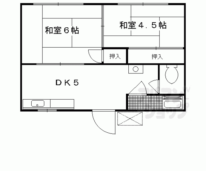 【マンション竹葉】間取