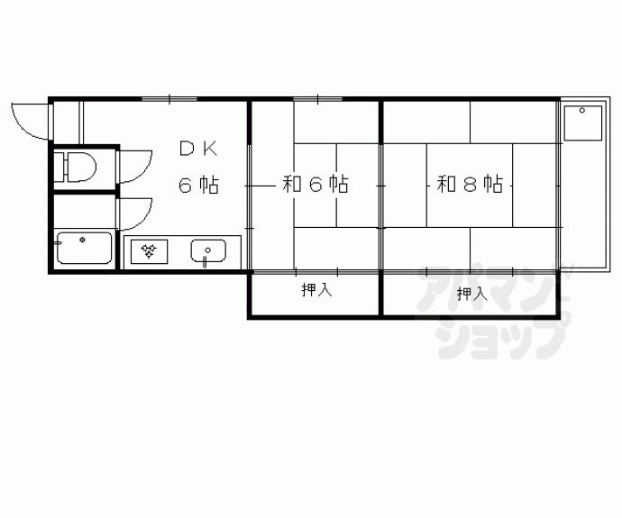 【マンション山元】間取