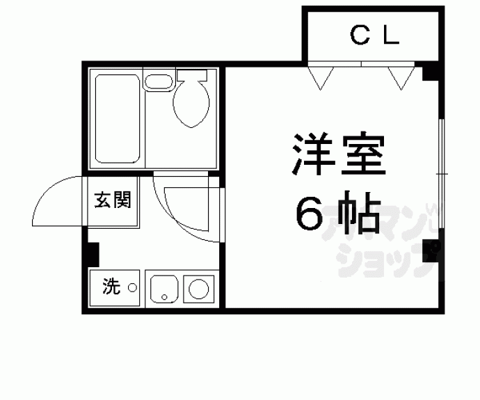 【メゾン・ド・千坂】間取