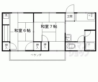 【ハイツ洛風荘】