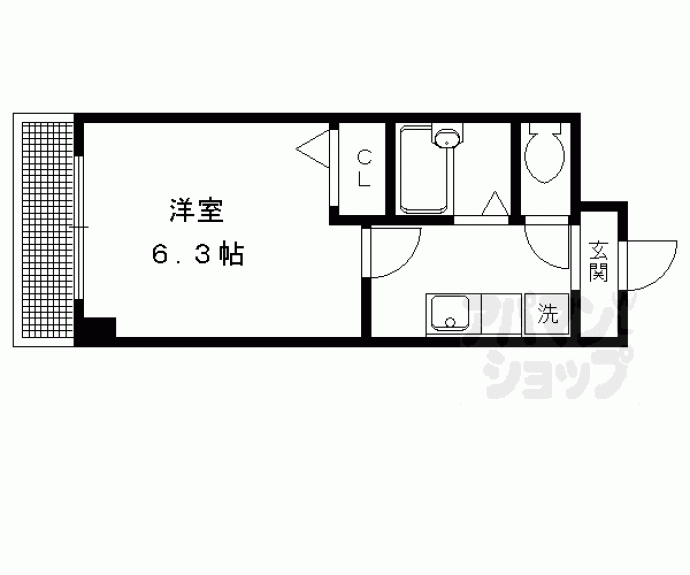 【ＣＡＳＡ衣笠】間取