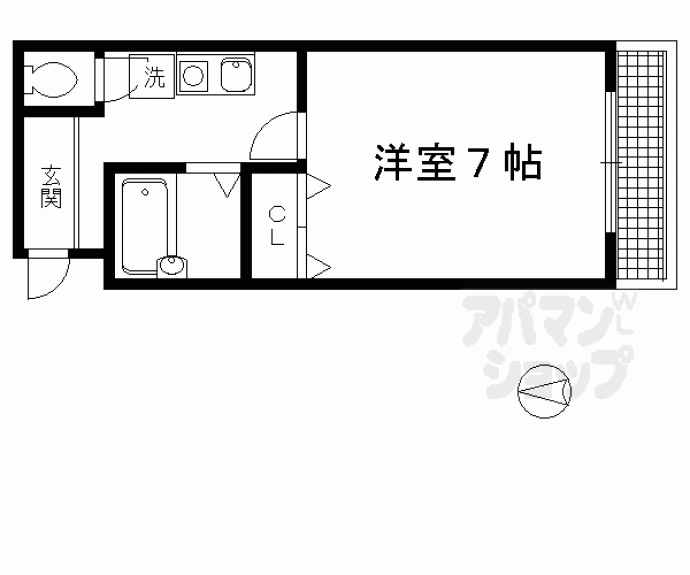 【ＣＡＳＡ衣笠】間取