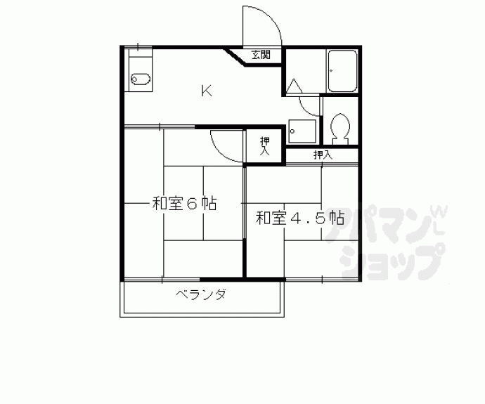 【エバンス１８】間取