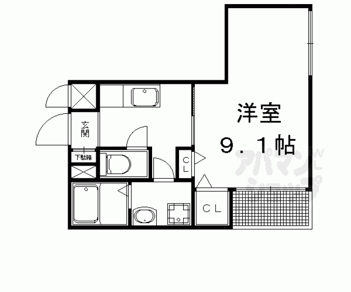 【バルカ神光院】間取