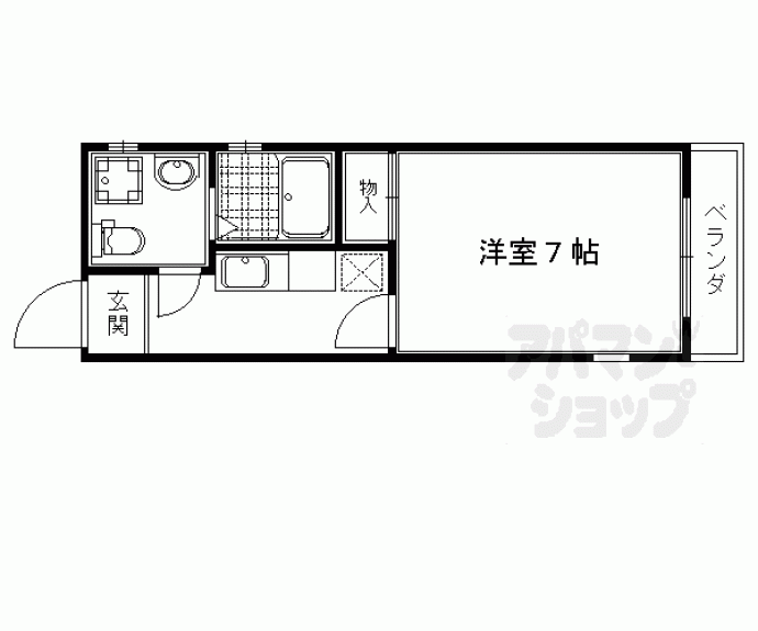 【アルカスＮＥＸＴ北山】間取